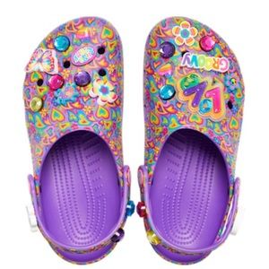 NWT never worn limited edition Lisa Frank Crocs